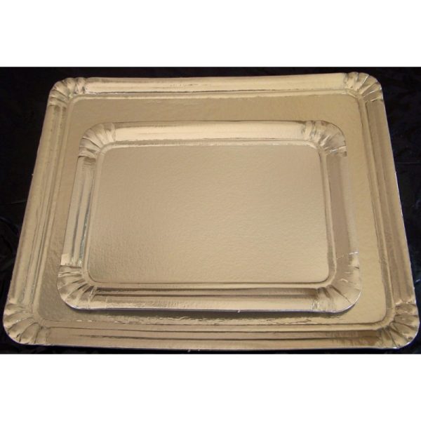 BANDEJA DE CARTON DORADA 1/2 KILO