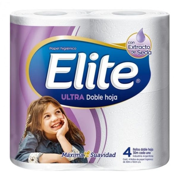 BULTO PAPEL HIGIENICO x 30 METROS (10 PAQ. x 4U) DOBLE HOJA "ELITE"