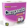 BULTO PAPEL HIGIENICO XL x 80 MTS (10 PAQ. DE 4u) "CAMPANITA" - Image 2