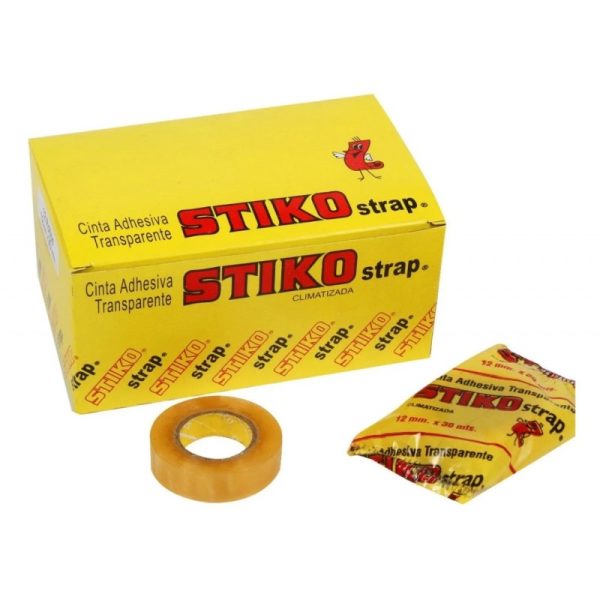 CINTA ADHESIVA 12mm STIKO