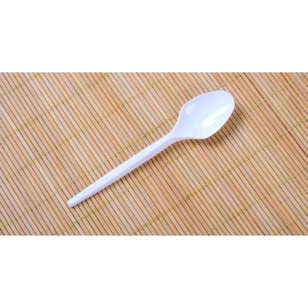 CUCHARA SUNDAE BLANCA KOVALPLAST