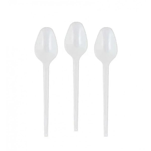 CUCHARAS SUNDAE BLANCAS