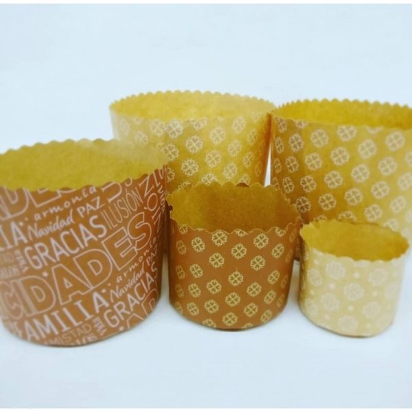MOLDE PAPEL PAN DULCE 1/4 kg