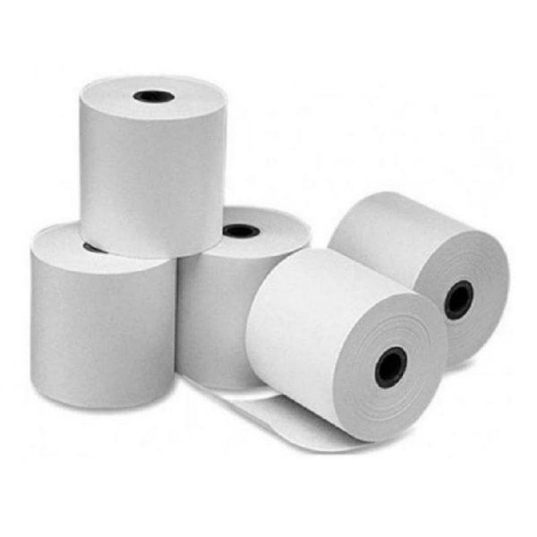 ROLLO P/MAQUINA OBRA BLANCO 44mm x 50mts
