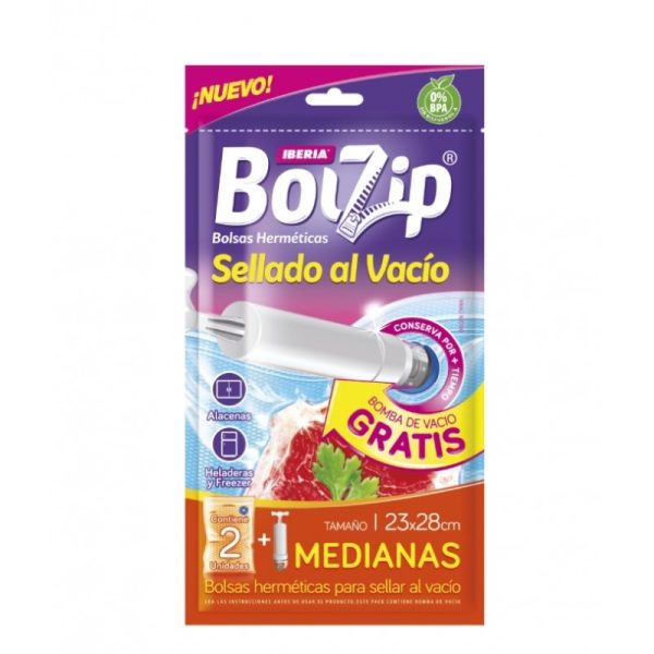 BOLSA PARA SELLAR AL VACIO MAS BOMBA