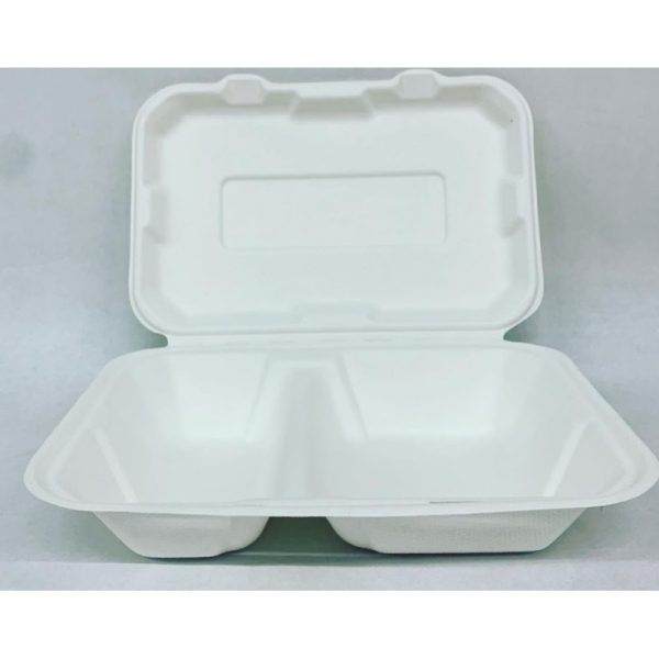 ESTUCHE COMPOSTABLE MEDIANO 2 DIVISIONES