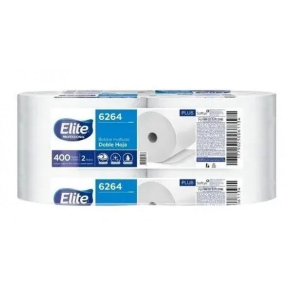 BOBINA PAPEL INDUSTRIAL 25CM x 200MTS "ELITE"