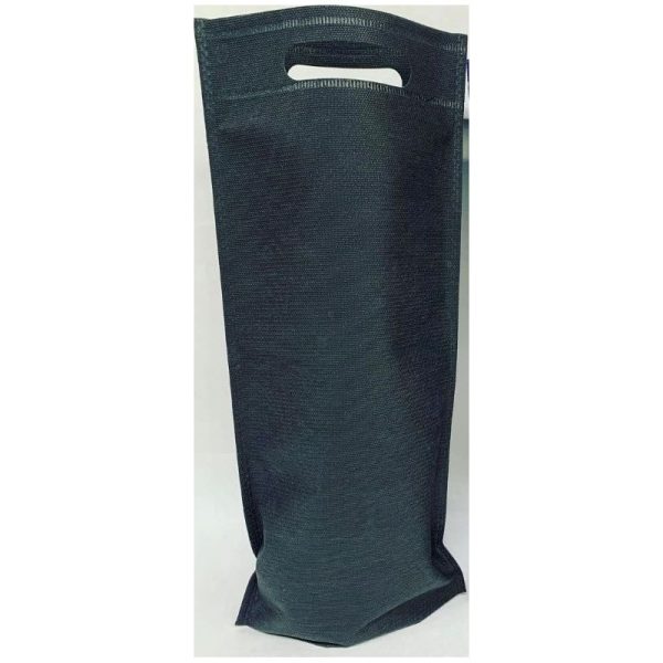 BOLSA DE TELA 17.5x40 CM RIÑON LISA PARA 1 BOTELLA