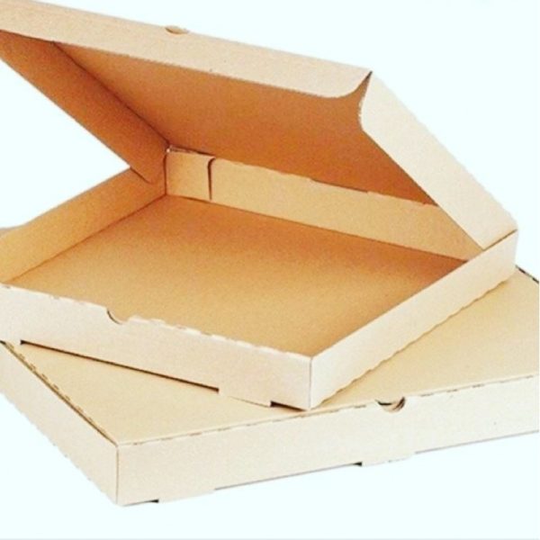 CAJA PARA MEDIA PIZZA MICROCORRUGADO
