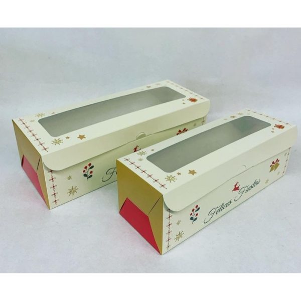 CAJAS PARA BUDIN 1/2 KG "FELICIDADES"