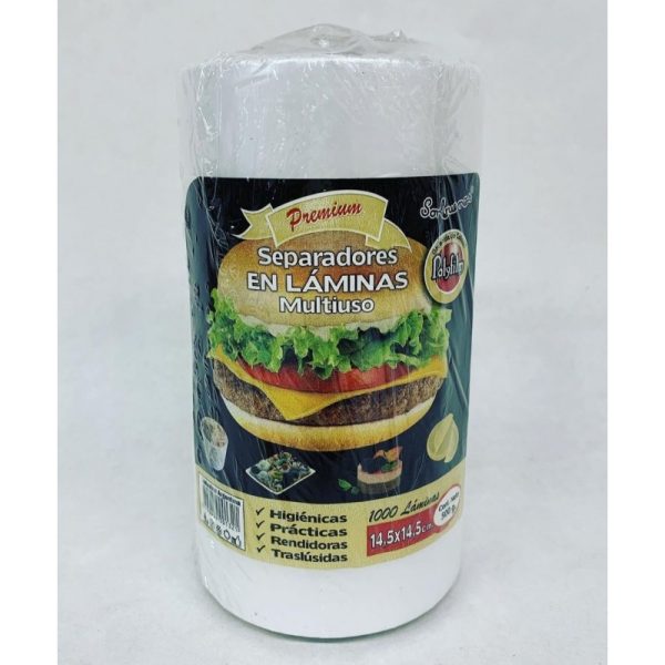 FOLEX 14.5x14.5cm PARA HAMBURGUESA EN ROLLO