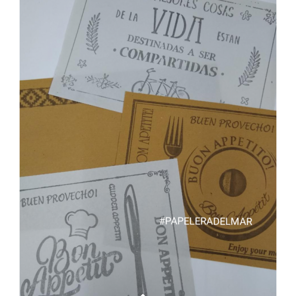 MANTELES INDIVIDUALES FONDO BLANCO