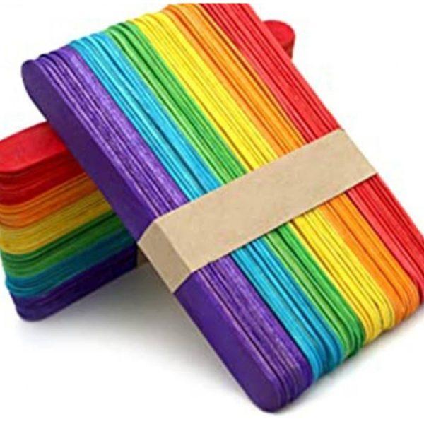 PALITOS PARA HELADO FRACCIONADO COLORES