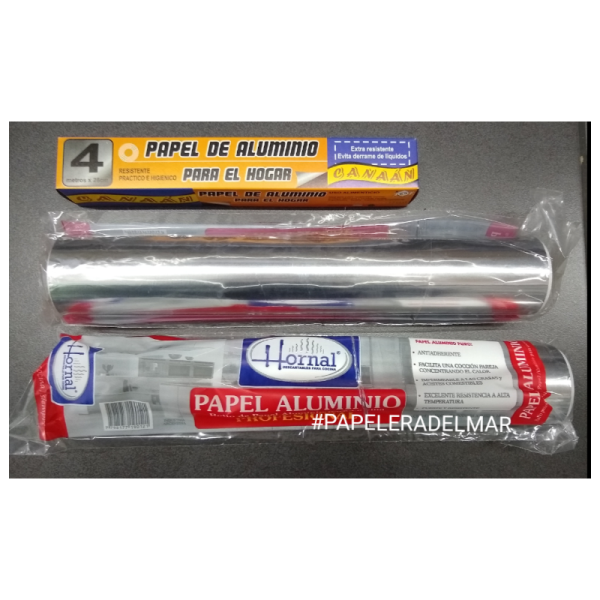 PAPEL ALUMINIO 28CM EN CAJA