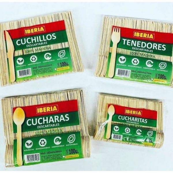 TENEDORES DE MADERA