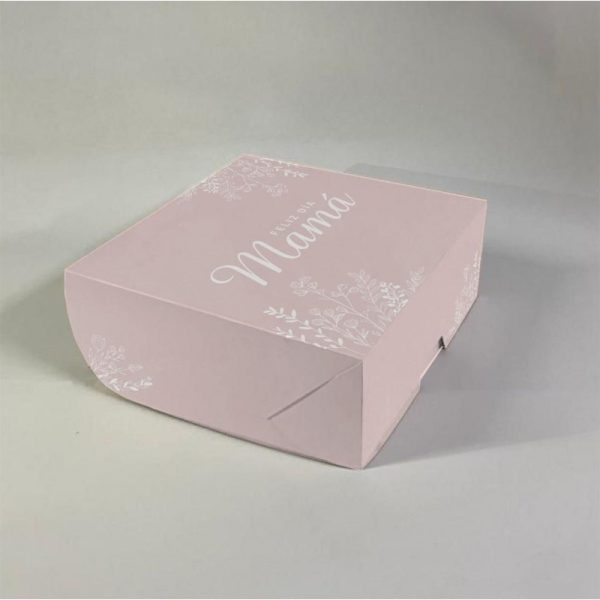 CAJA DE CARTULINA IMPRESA 26x26x10CM "MAMA" - Image 2