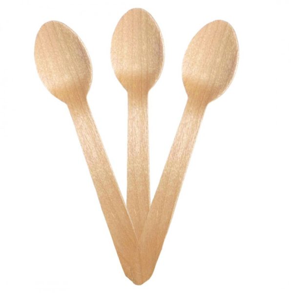 CUCHARA GRANDE DE MADERA "PARTY"