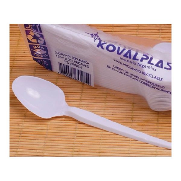 CUCHARA SOPERA BLANCA