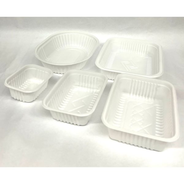 BANDEJA MICROONDA LIVIANA BLANCA RECTANGULAR 105 "COTNYL"