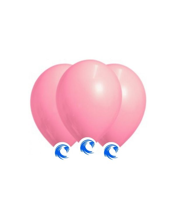 GLOBO METALIZADO 12" ROSA BEBÉ