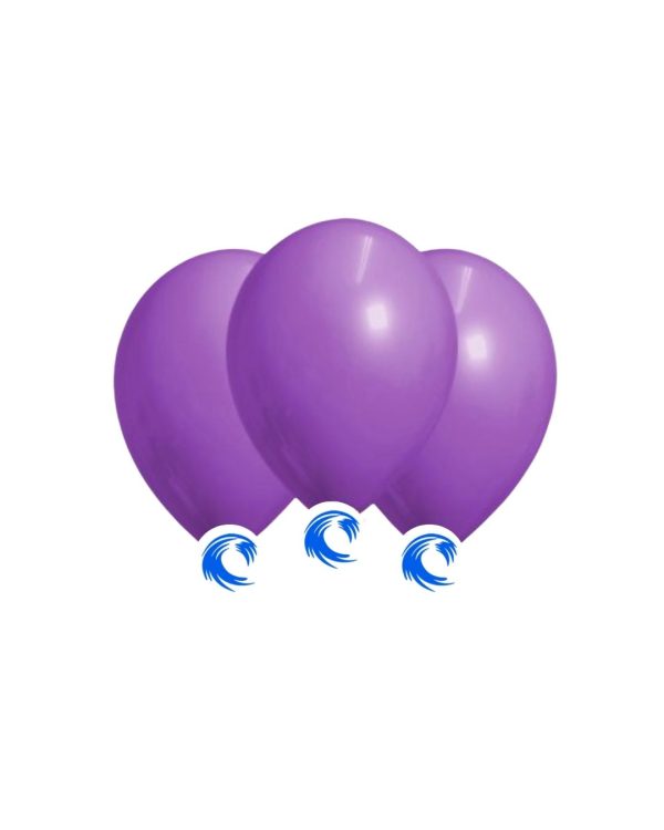 GLOBO METALIZADO 12" VIOLETA
