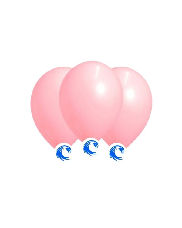 GLOBO LISTO 9" ROSA BEBÉ