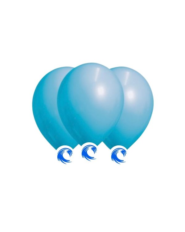 GLOBO LISTO 9" CELESTE